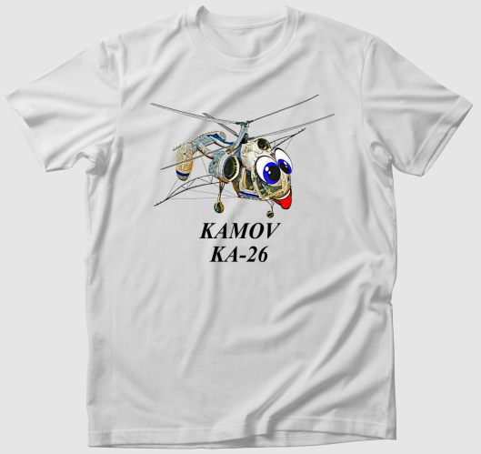 Ka-26 karikatúra póló