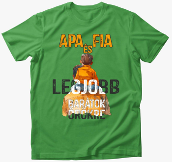 Apa és fia art póló