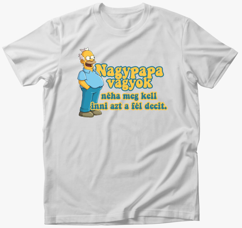 Nagypapa vagyok Simpsonos póló