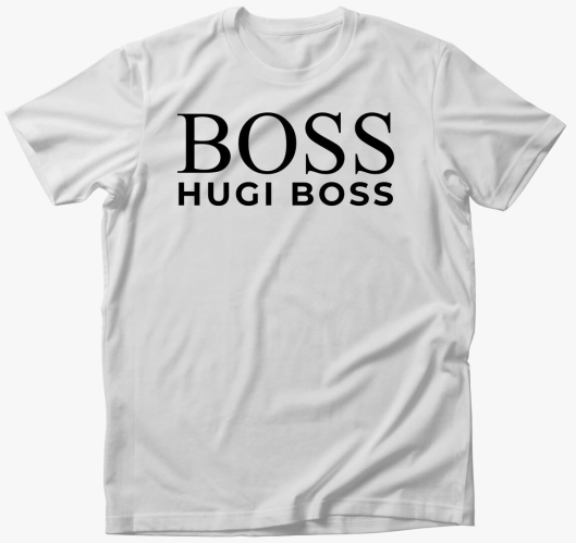 Hugi boss vicces póló
