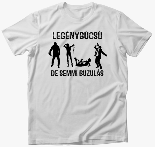 Legénybúcsú, de semmi b*zulás ...