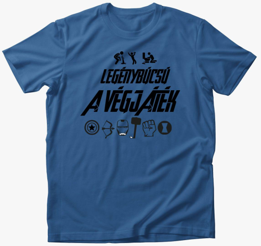 Legénybúcsú A Végjáték póló...