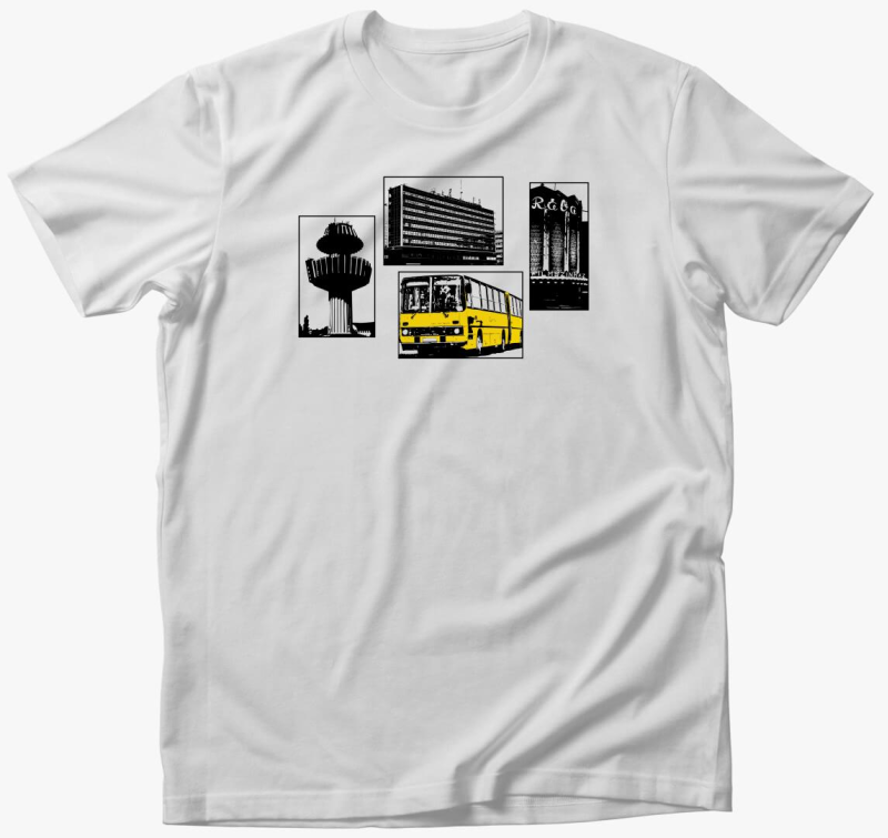 Régi Győr kollázs póló