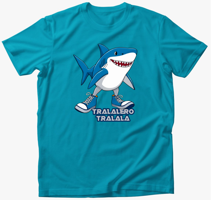 Tralalero Cartoon póló