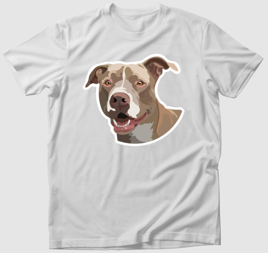 Amerikai Pitbull Terrier póló...