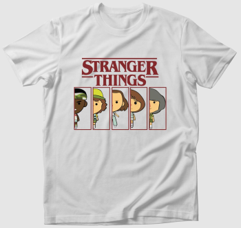 Stranger Things karakteres póló