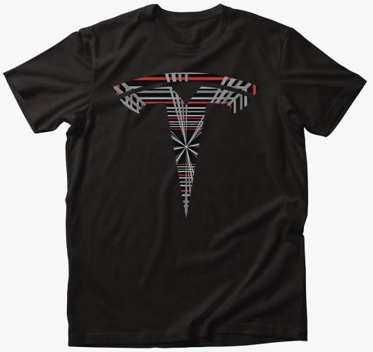 TESLAPLAID póló