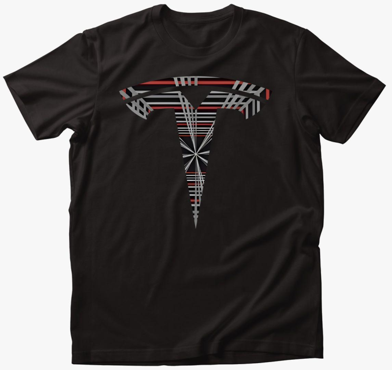 TESLAPLAID póló