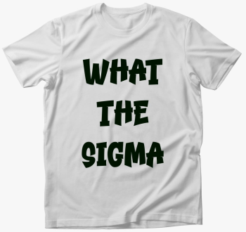 What the Sigma póló