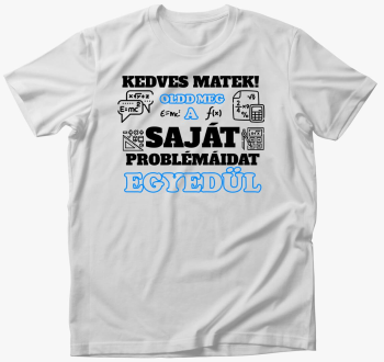 Kedves matek póló