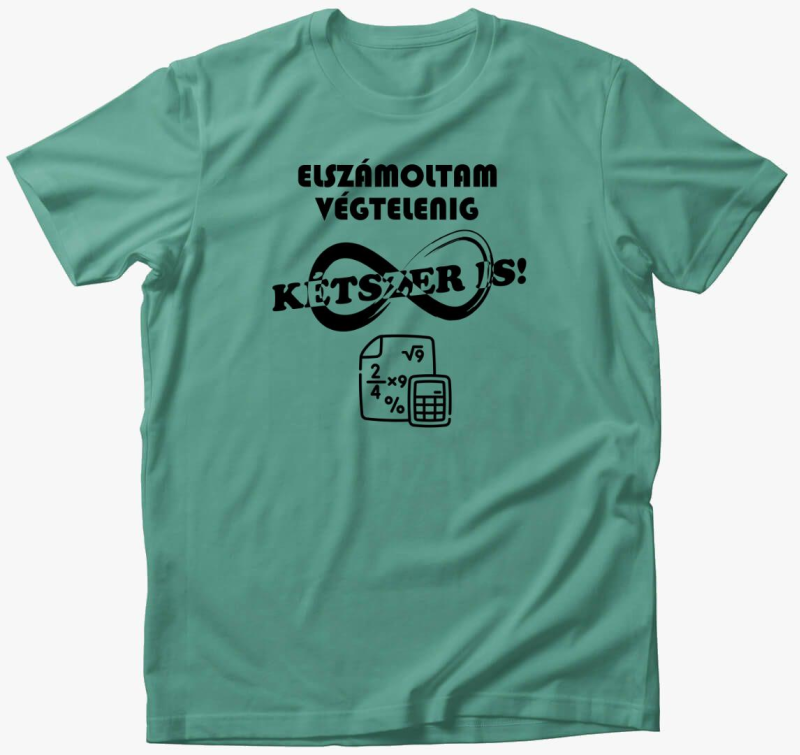 Elszámoltam végtelenig póló