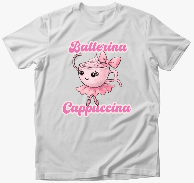 Cappuccina Ballerina pink póló
