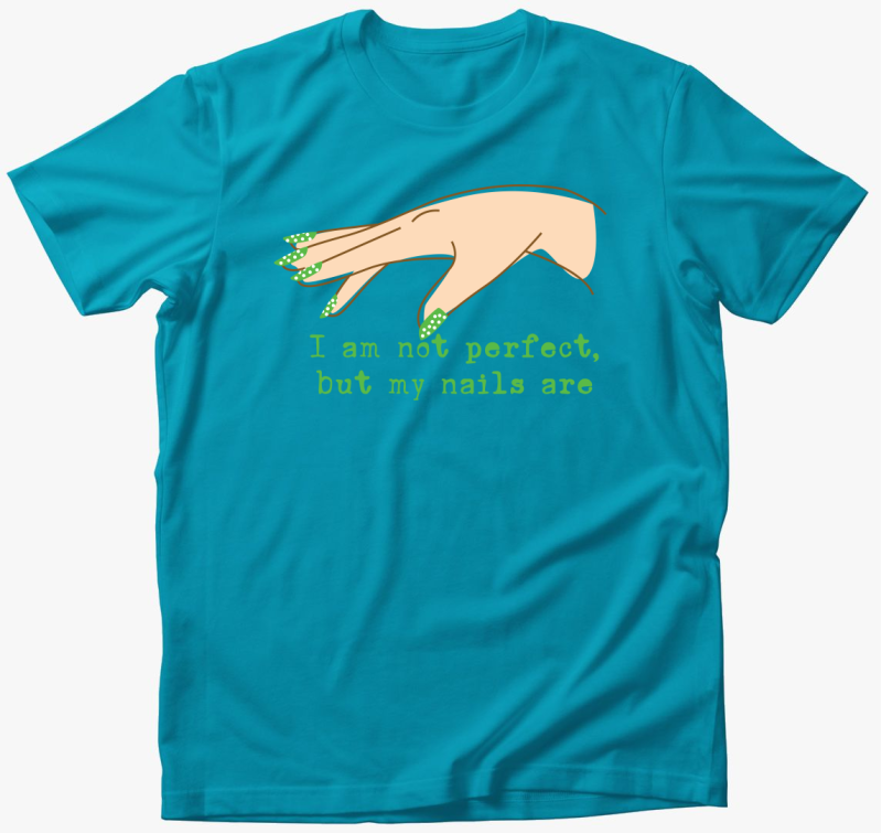 Zöld körmök póló