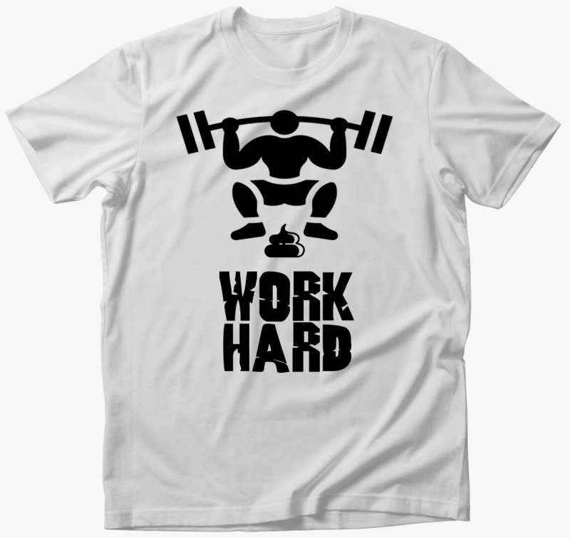 Work Hard póló