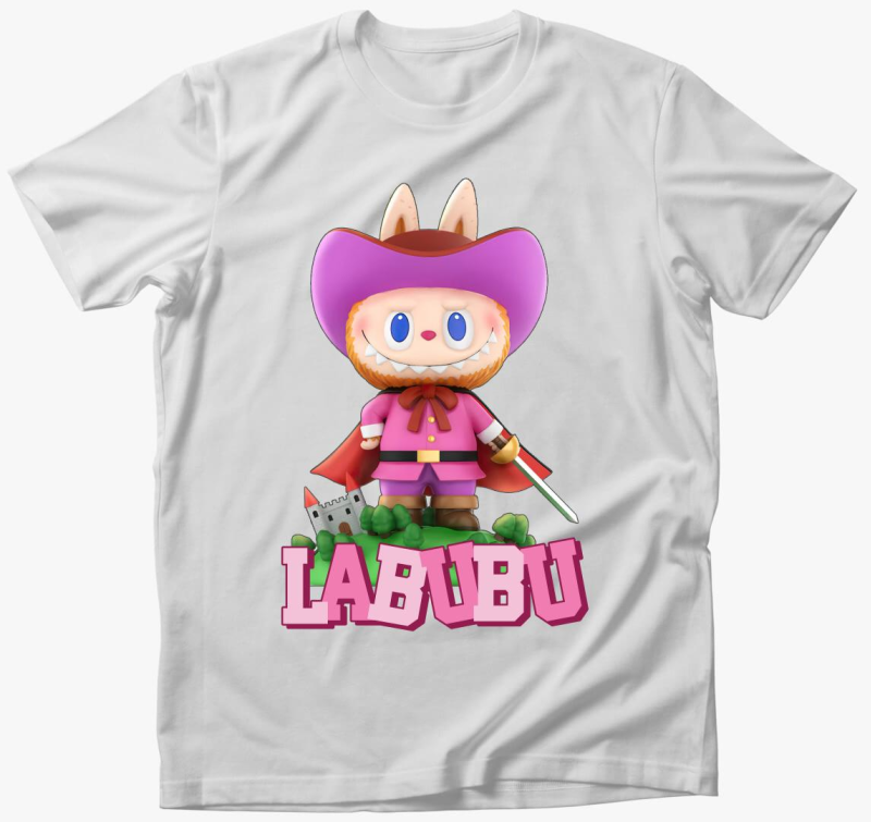 Muskétás labubu póló 