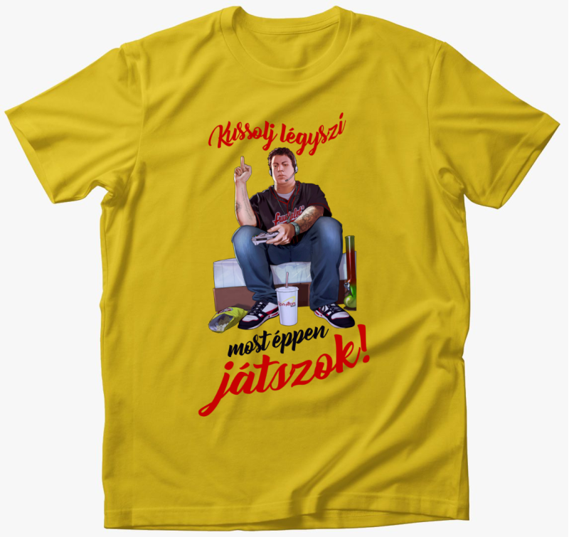Most épp játszok póló