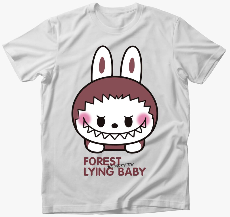 Forest monster labubu póló 