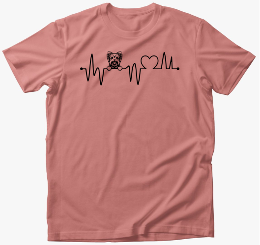 Yorki szívverés póló