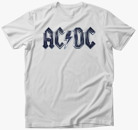 AC DC póló