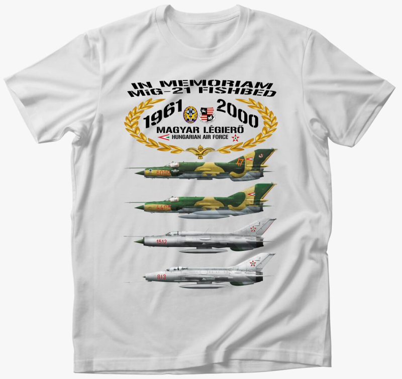 In Memoriam MiG-21 2 póló