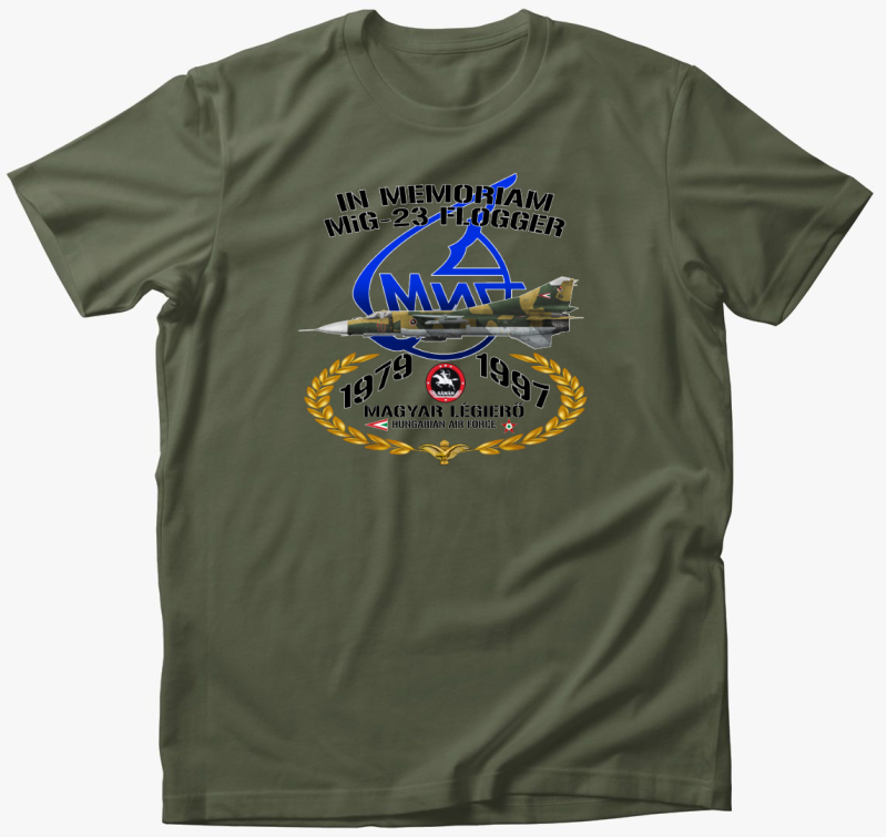 In Memoriam MiG-23 3 póló