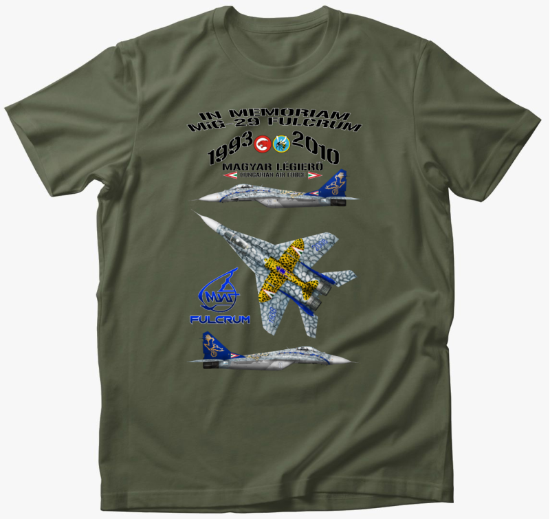 In Memoriam MiG-29 4 póló