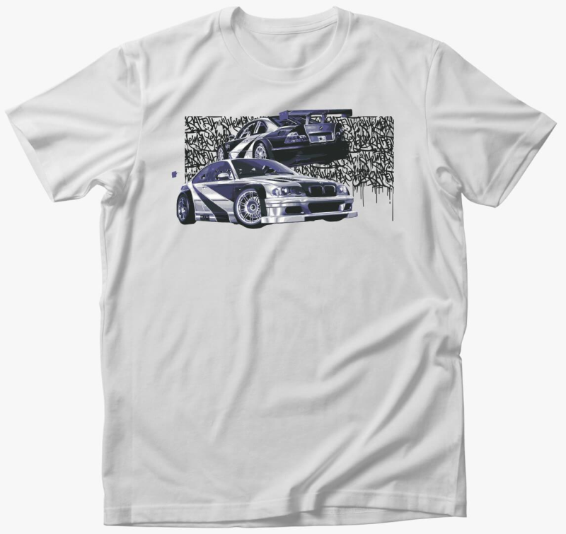 Most Wanted BMW M3 GTR póló