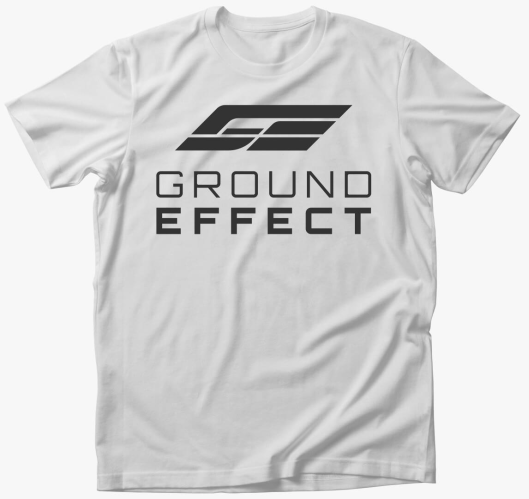 GE – nagy, fekete logós póló...