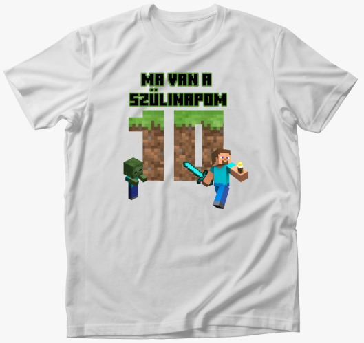 Minecraft ma van a szülinapom ...