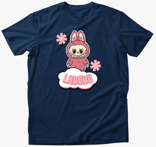 Rózsaszín Labubu póló