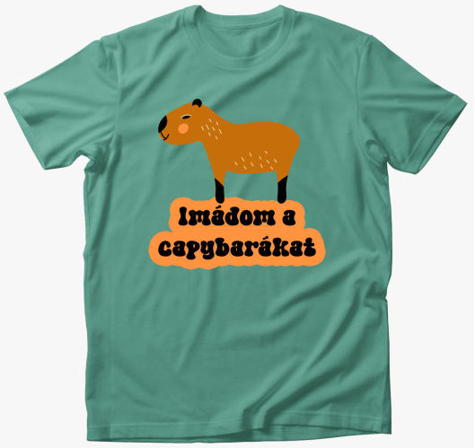 Imádom a capybarákat póló