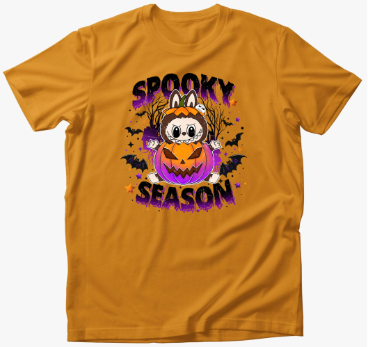 Spooky season Labubu póló