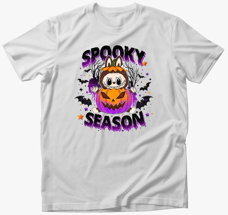 Spooky season Labubu póló