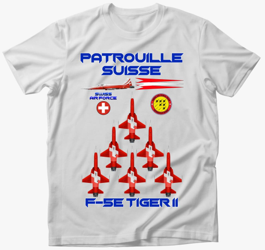 Patrouille Suisse team póló