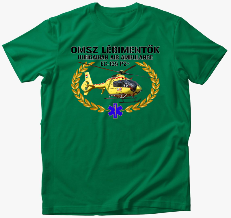Magyar Légimentők EC135 póló