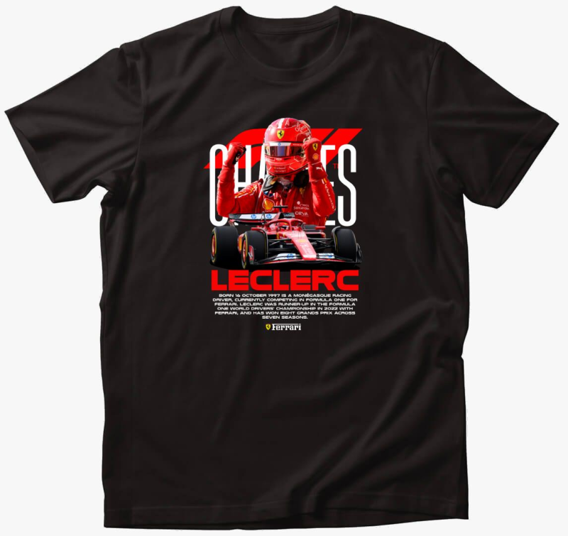 Charles Leclerc Történet póló
