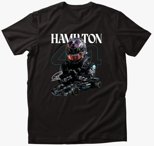 Lewis Hamilton Mercedes póló