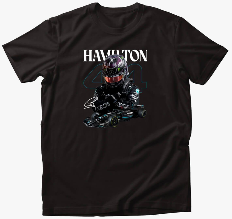 Lewis Hamilton Mercedes póló