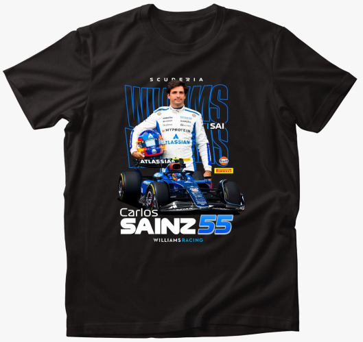 Carlos Sainz Williams póló