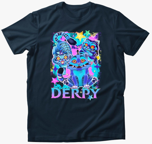 Derpy monster póló