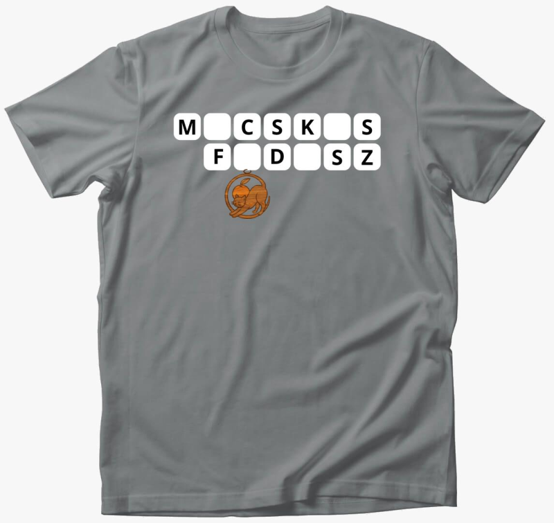 Cuki Macskás Fadísz Póló