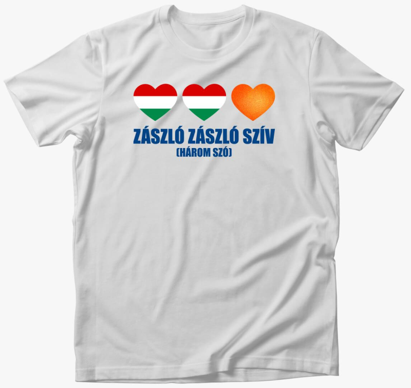 Zászló Zászló Szív Póló