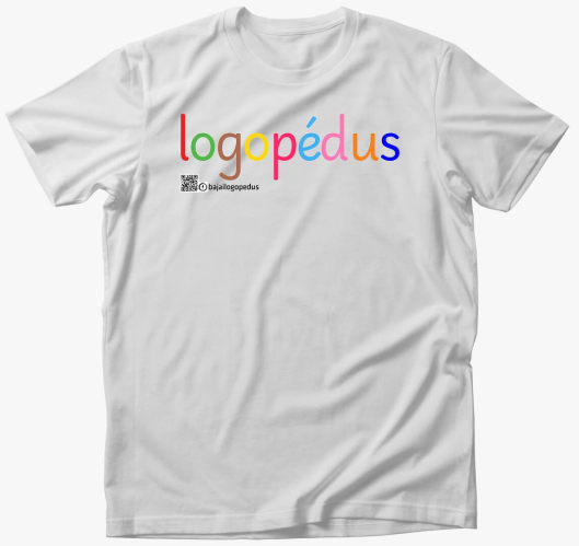 logopédus póló | színes