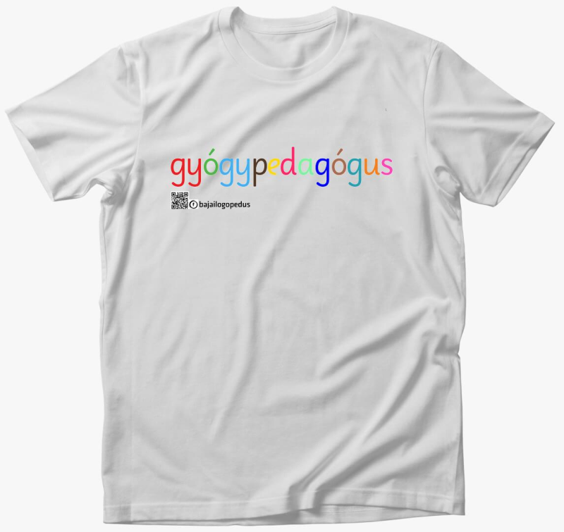 gyógypedagógus póló | színes
