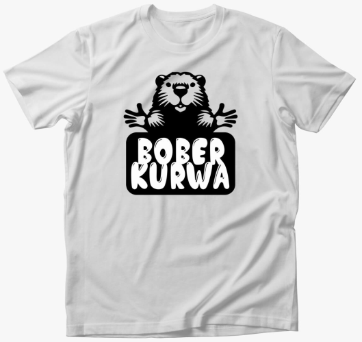 Bober Kurwa sziluett póló