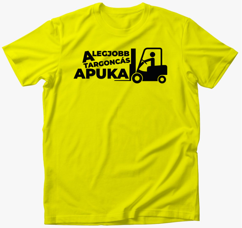 A legjobb targoncás apuka póló