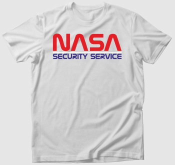 1980' NASA Security service logós póló