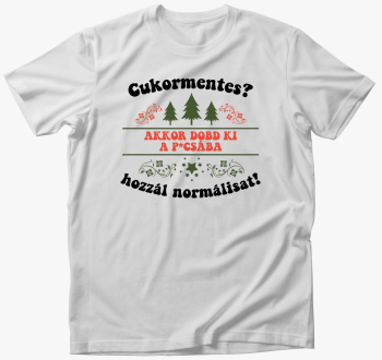 Cukormentes póló