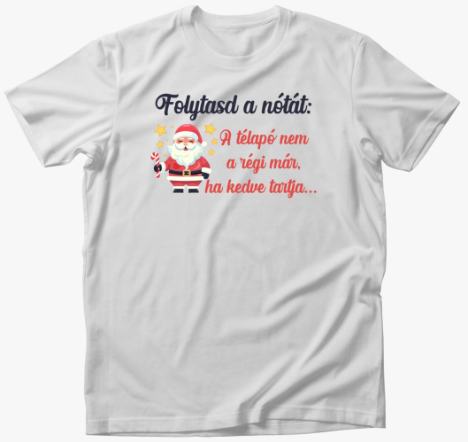 Folytasd a nótát póló