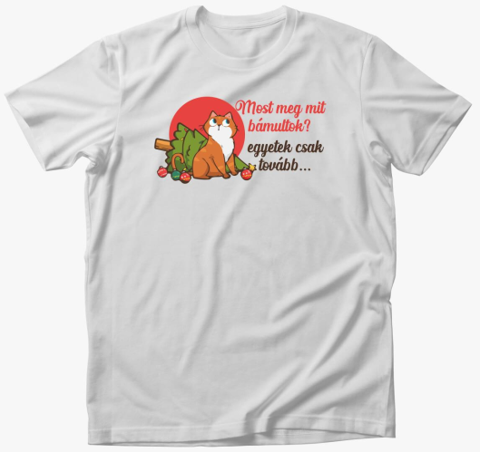 Most meg mit bámultok póló